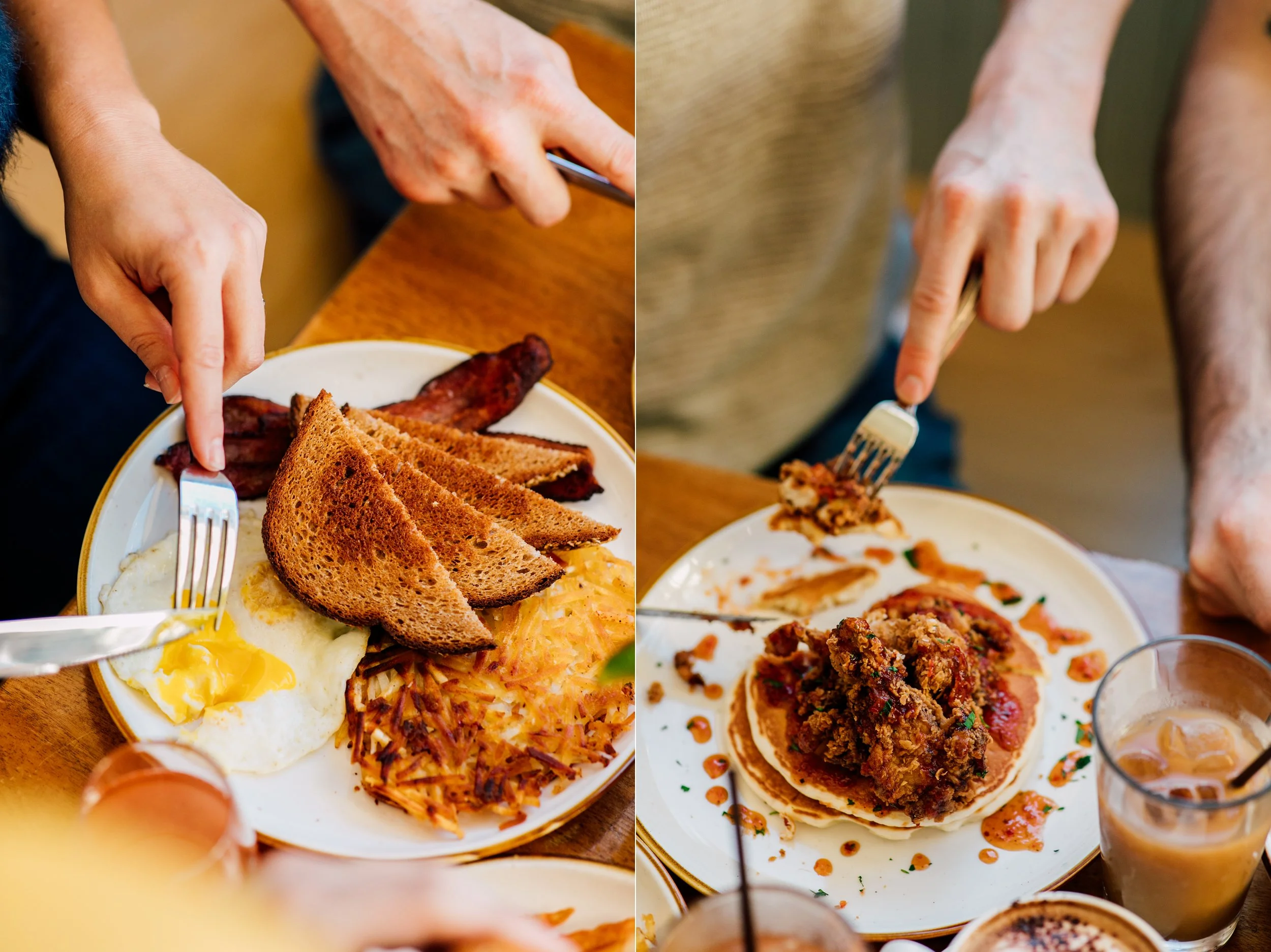 Bellingham Seattle Restaurant Photographer Happy Food Breakfast Brunch Images Sweet Bay Cafe