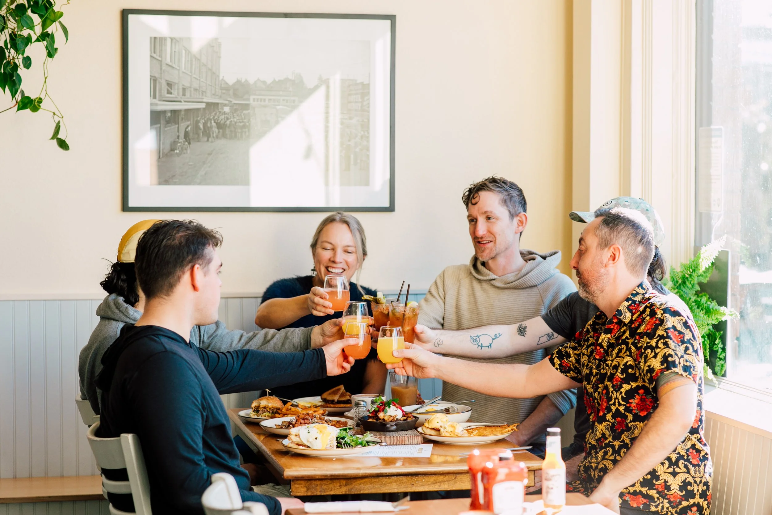 Bellingham Seattle Restaurant Photographer Happy Food Breakfast Brunch Images Sweet Bay Cafe