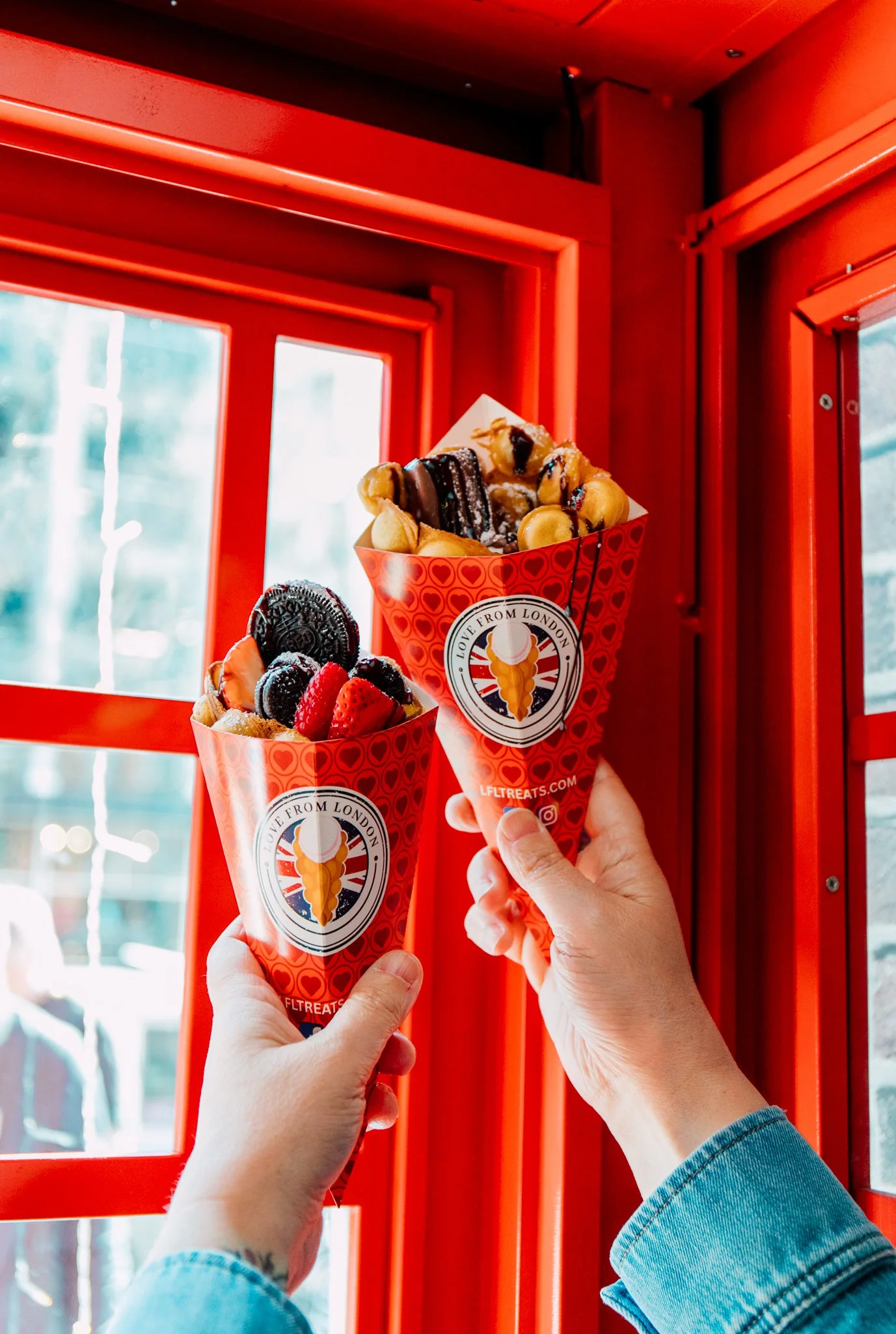 bubble waffle london cones seattle restaurant photographer