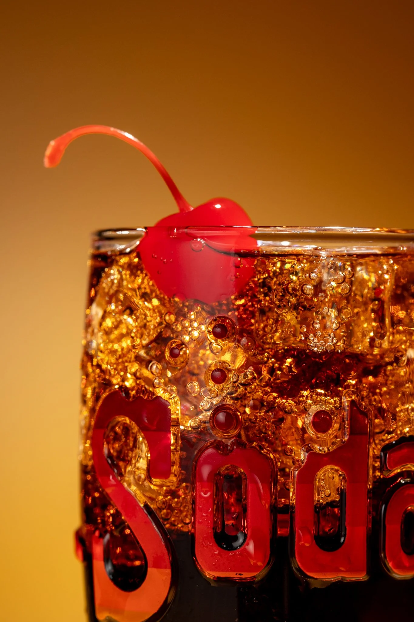 cherry soda macro shot seattle food beverage photographer