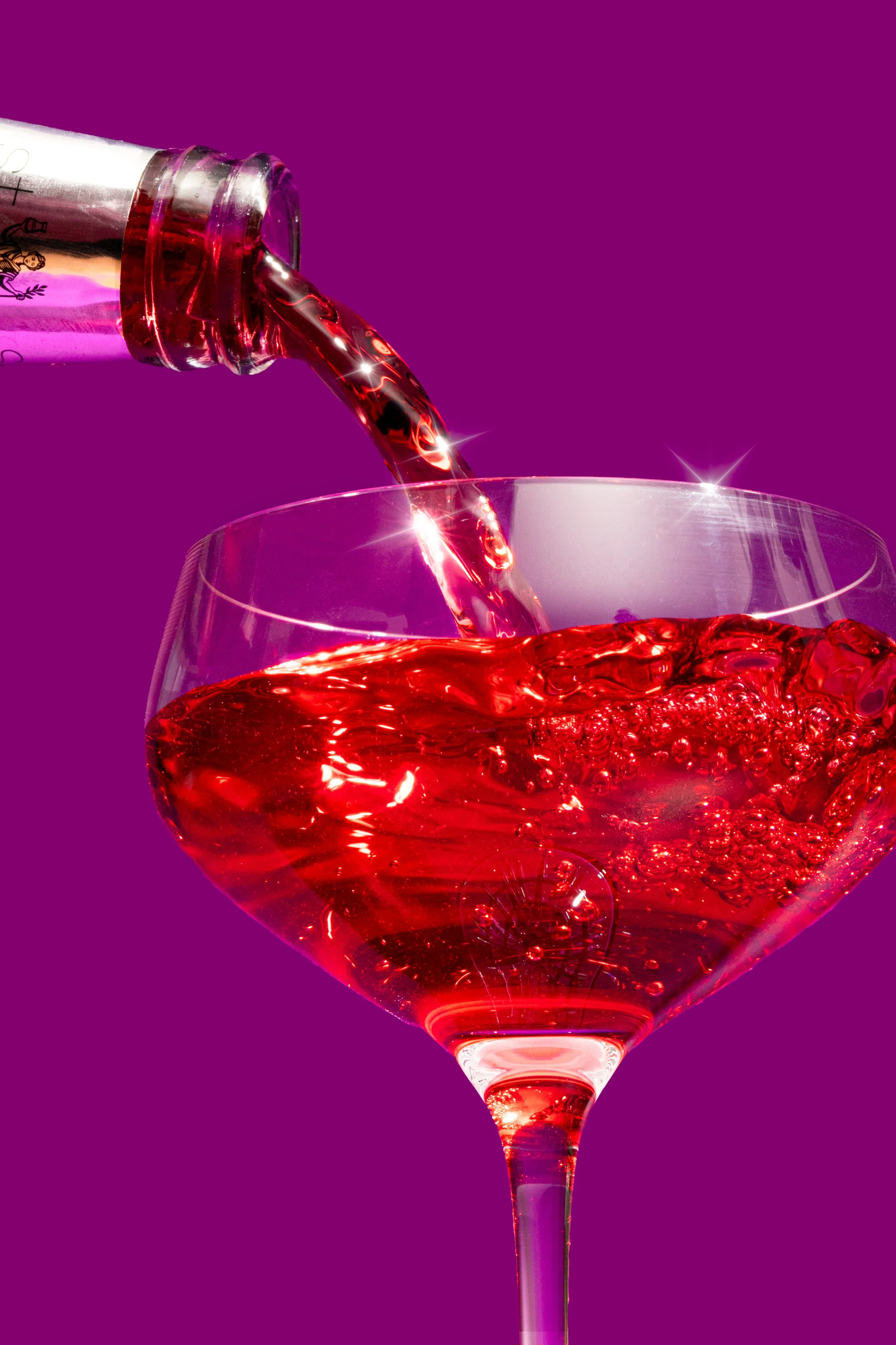 beverage photographer seattle cocktail pour shot macro bright colorful sparkly drinks
