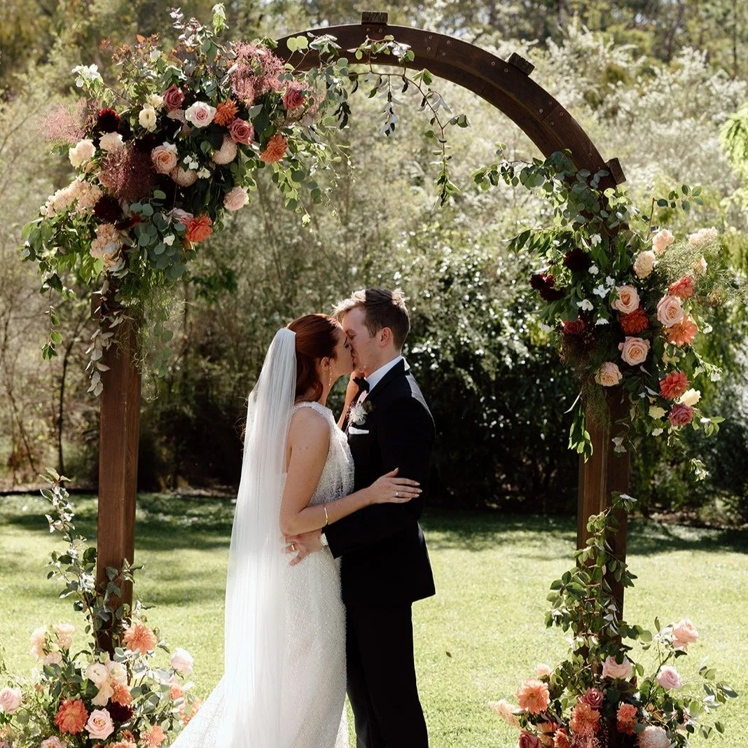 Happy 1st Wedding anniversary to these two love birds! ❤️
Caitlin &amp; Josh were such a fun couple who were ready to party with their bridal party &amp; guests. They had the tunes playing for pre wedding photos &amp; it was such a vibe!! 
I loved be