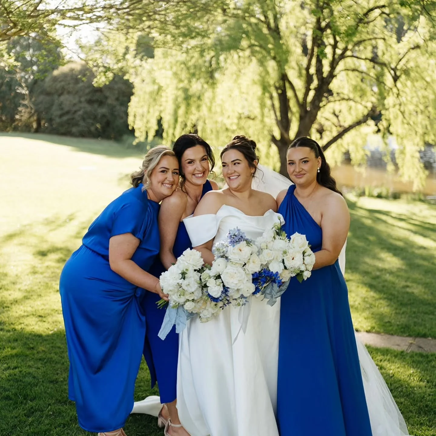 How striking is royal blue 💙 
If you are getting married in 2027 I'm taking bookings &amp; dates are filling up, if you wait your date could be gone so reach out &amp; we can chat! 
.
.
.
#danikabellflorist #weddingflorist #bowralwedding #sydneybrid