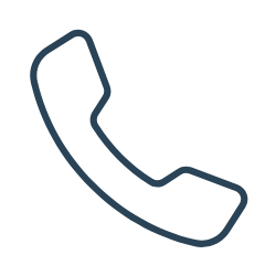 Icon of a traditional telephone handset