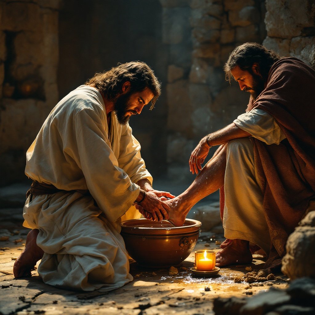 Jesus Washing the Disciple’s Feet