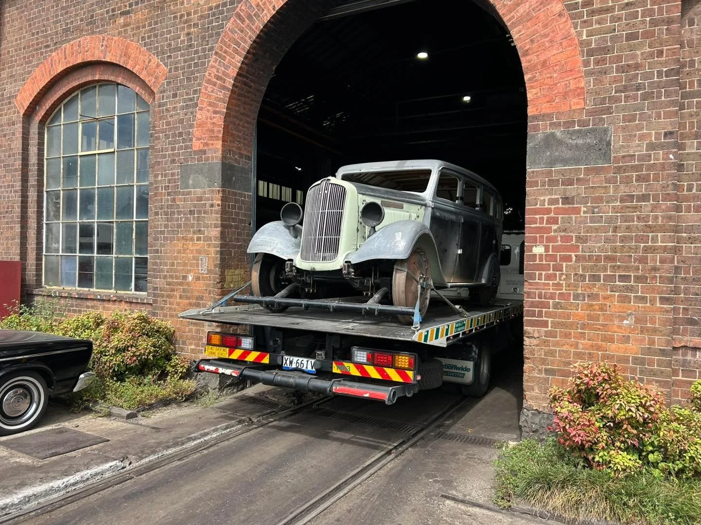 The Tiger has arrive at Steamrail Victoria ahead of this weekend open-days! 

Come on down to the historic Newport Workshops this long weekend to see RM74 aka The Tiger! 

Grab your tickets today! https://www.steamrail.com.au/opendays?fbclid=IwdGRjcA