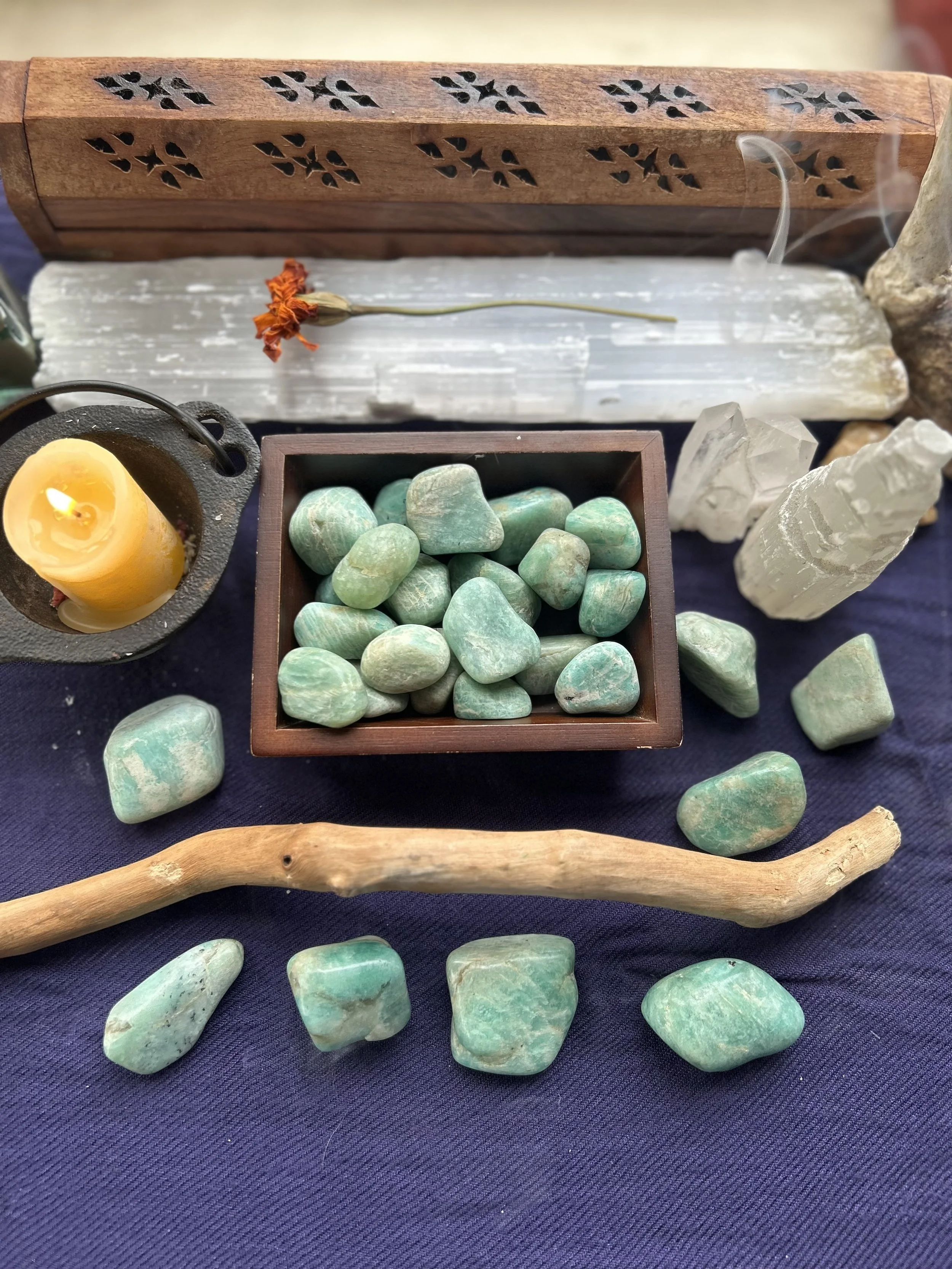 Amazonite Tumbled Stone