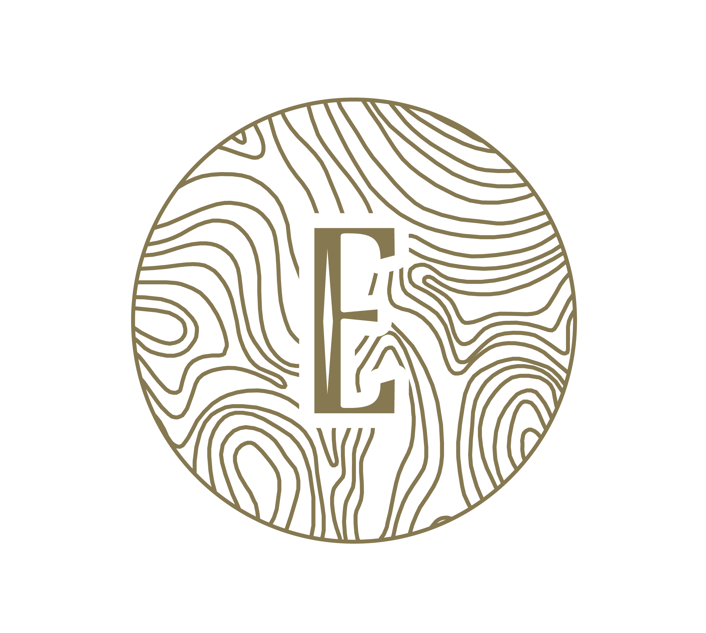 Elevation icon in gold