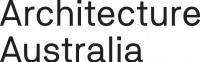 Logo with text 'Architecture Australia'