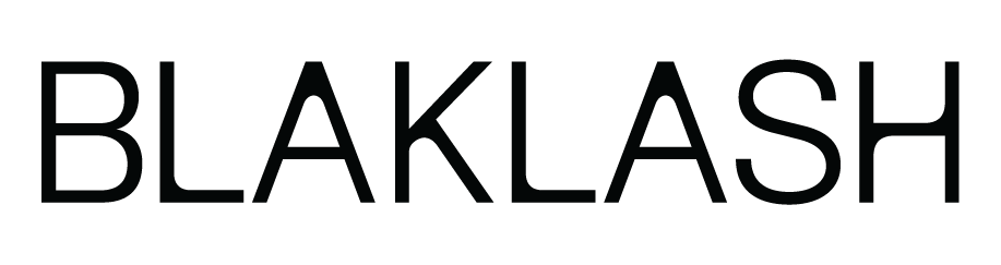 Text reading "BLAKLASH" in black font.