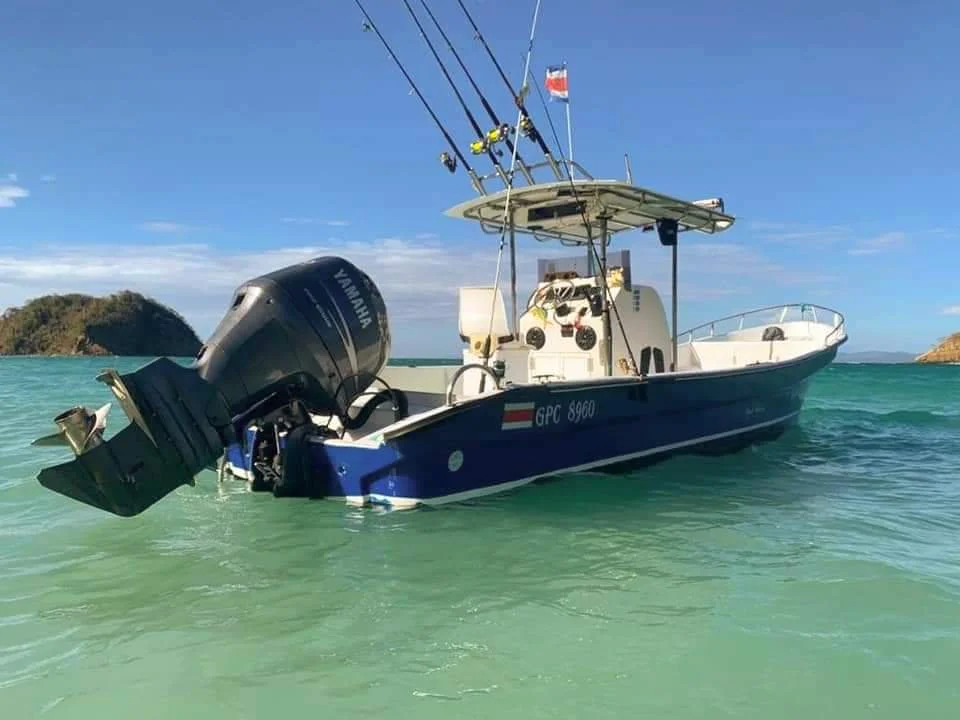 Sport fishing boat 32 feet las catalinas
