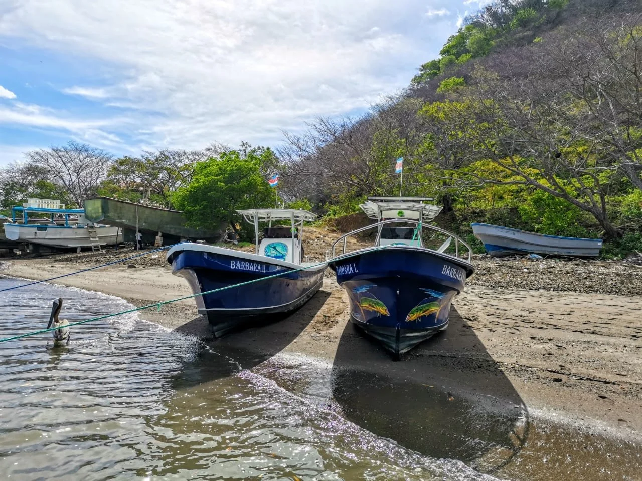 Sport fishing boat 29 feet Conchal beach Westing hotel