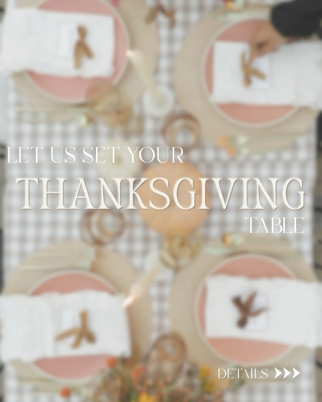 Thanksgiving is NEXT WEEK! Let us take something OFF your plate so you can focus on what&rsquo;s going on the plate 🍽️🦃