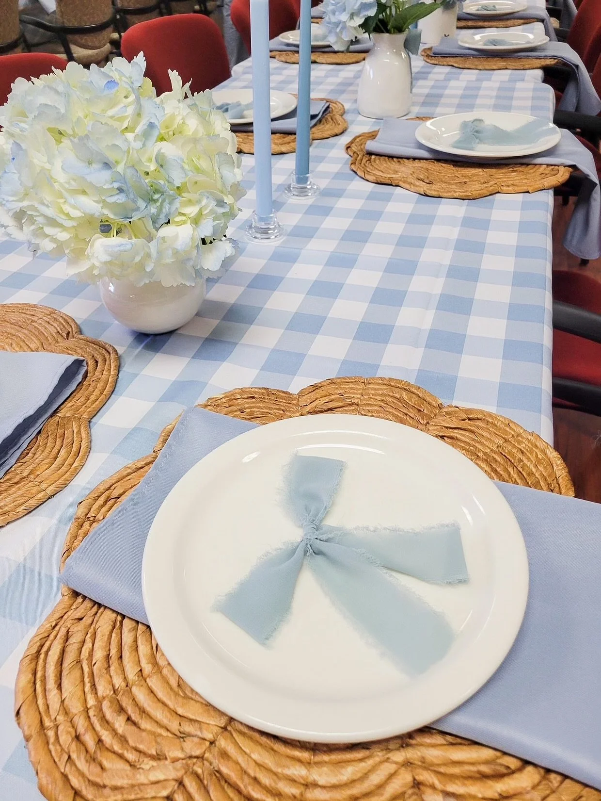 Grateful for this family who loves our petal placemats so much, they&rsquo;re rented them twice this year ✨