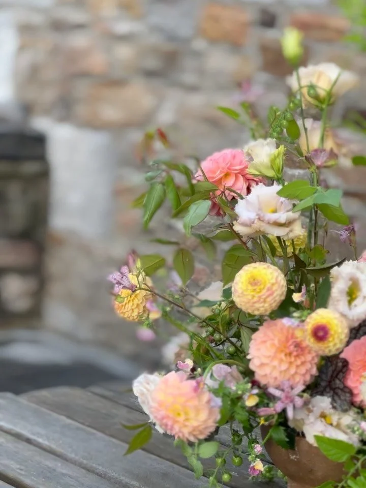 Just a moment of quiet beauty 🌿🫧

#grateful #fleuropean #flowerworkshop #seasonalflowers 
#flowerarrangements #floraldesign
