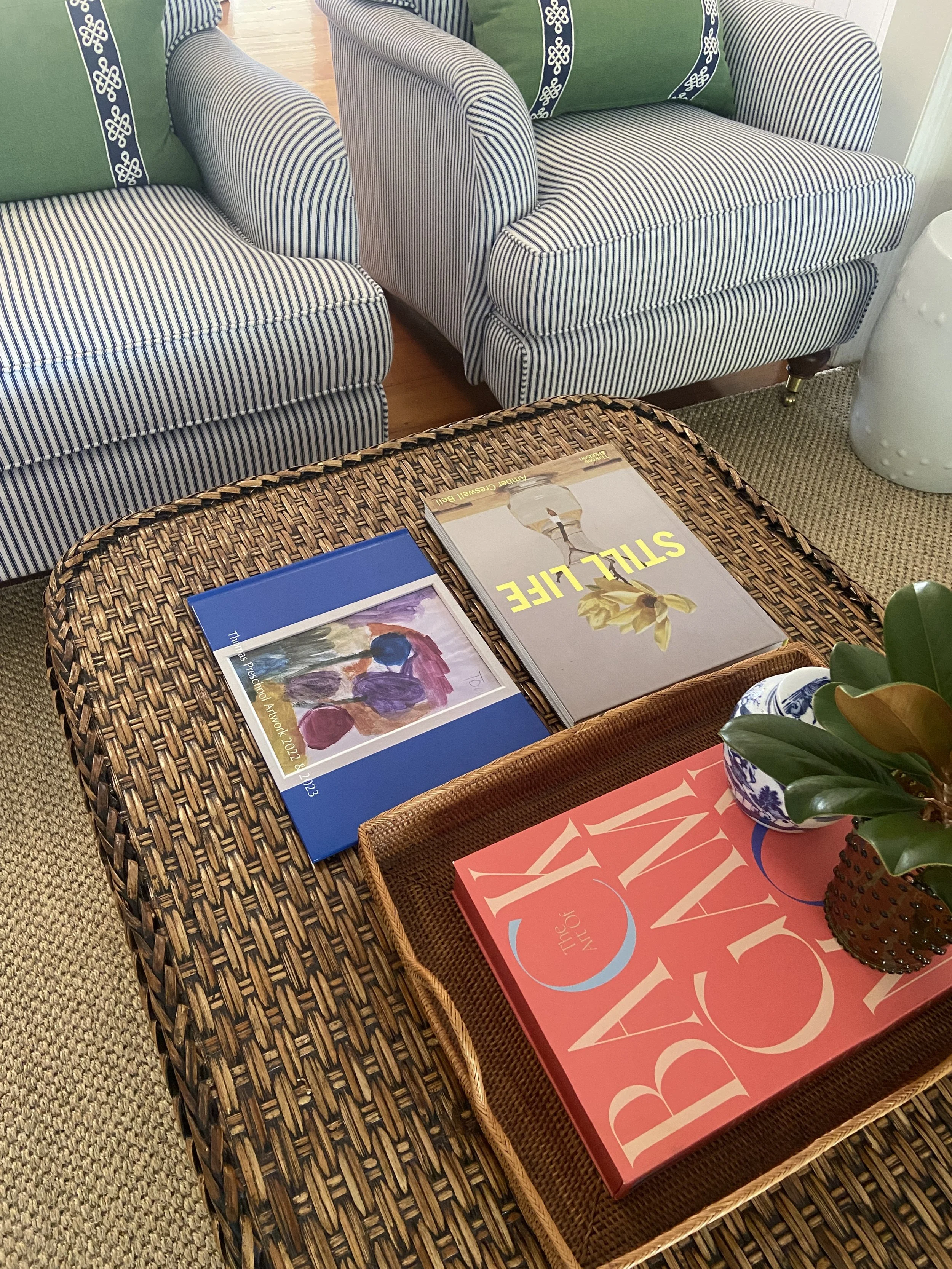 Kids paper clutter now a treasured coffee table book - one way Jessica Doneley, professional home organiser helps families create systems that work!