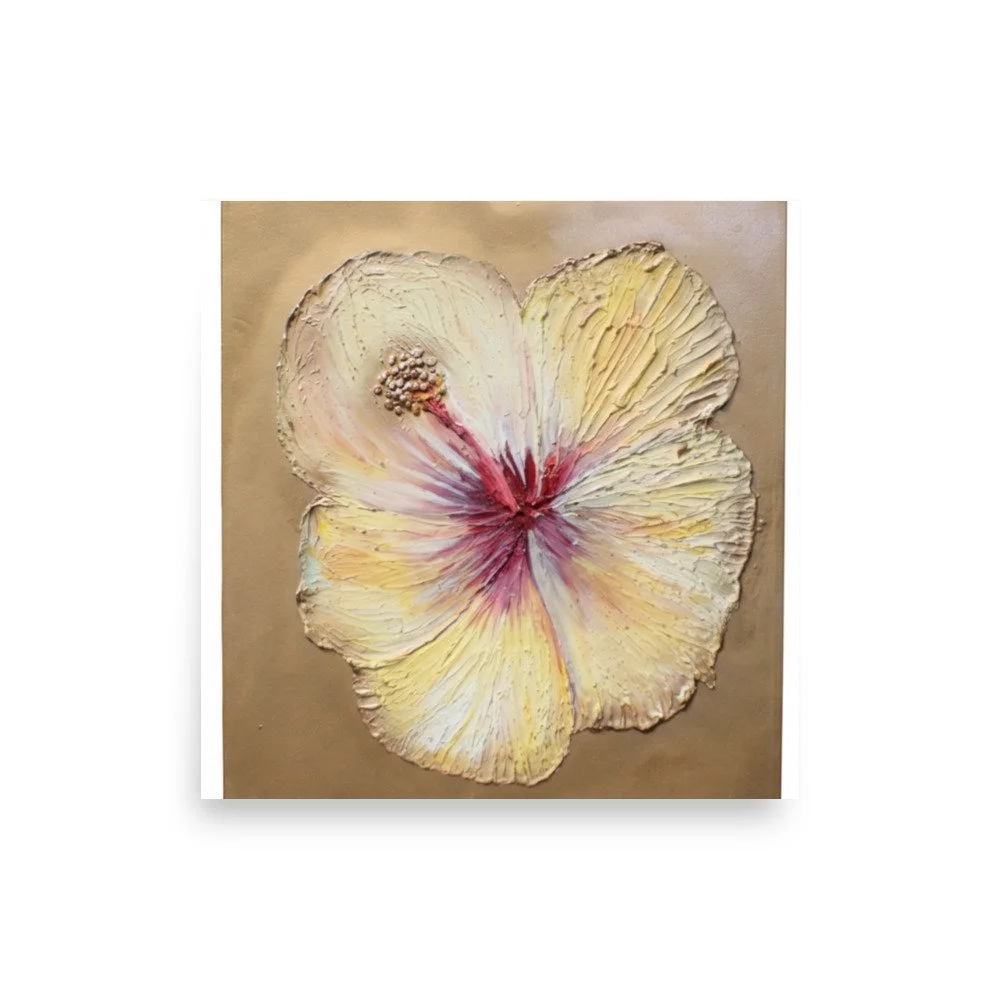 Yellow Hibiscus Bloom