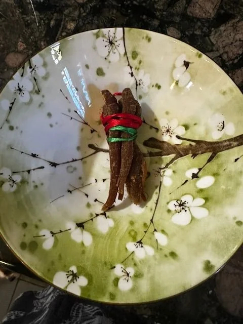 Ginseng roots