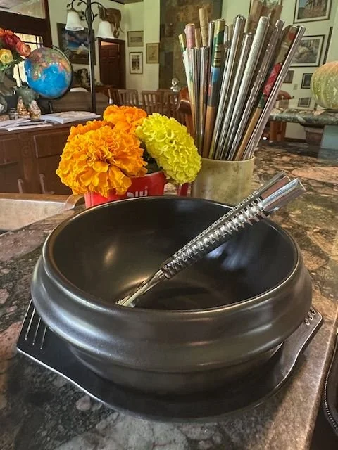 Korean cooking stone bowl
