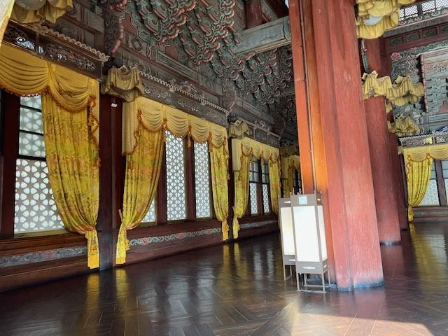 an interior of a palace