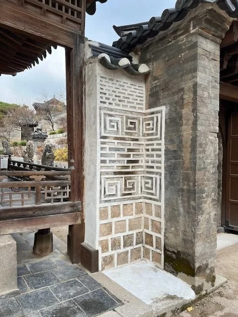 ornamental patterns on the wall