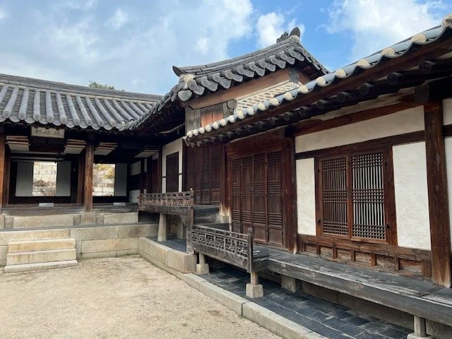 women's quarters at the Korean palace