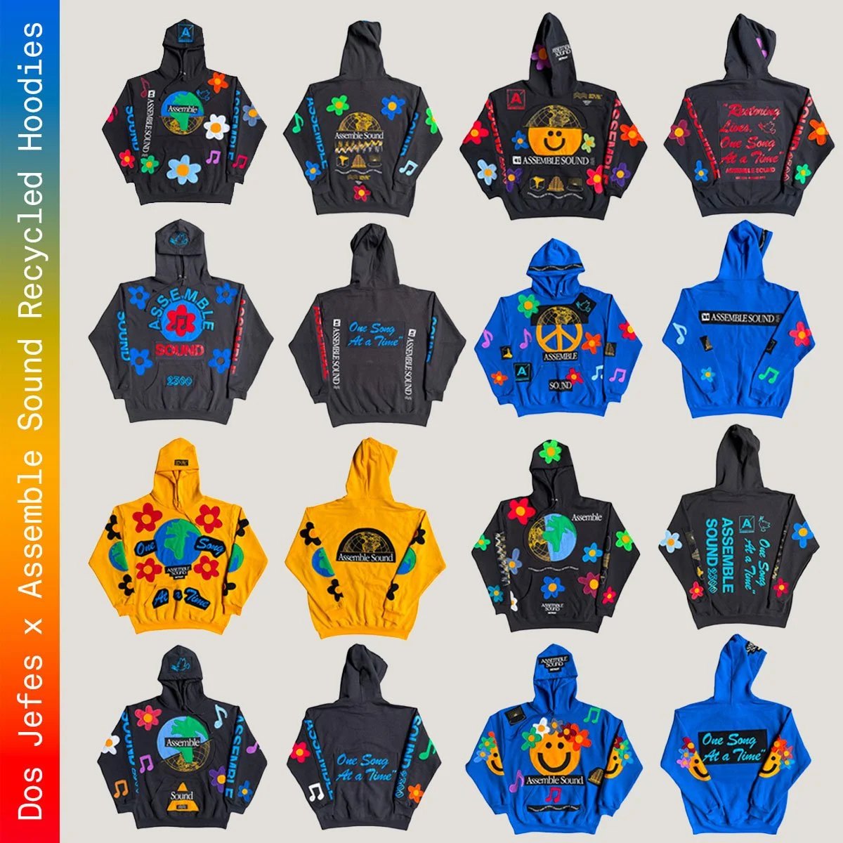 Dos Jefes x Assemble - Recycled Hoodies