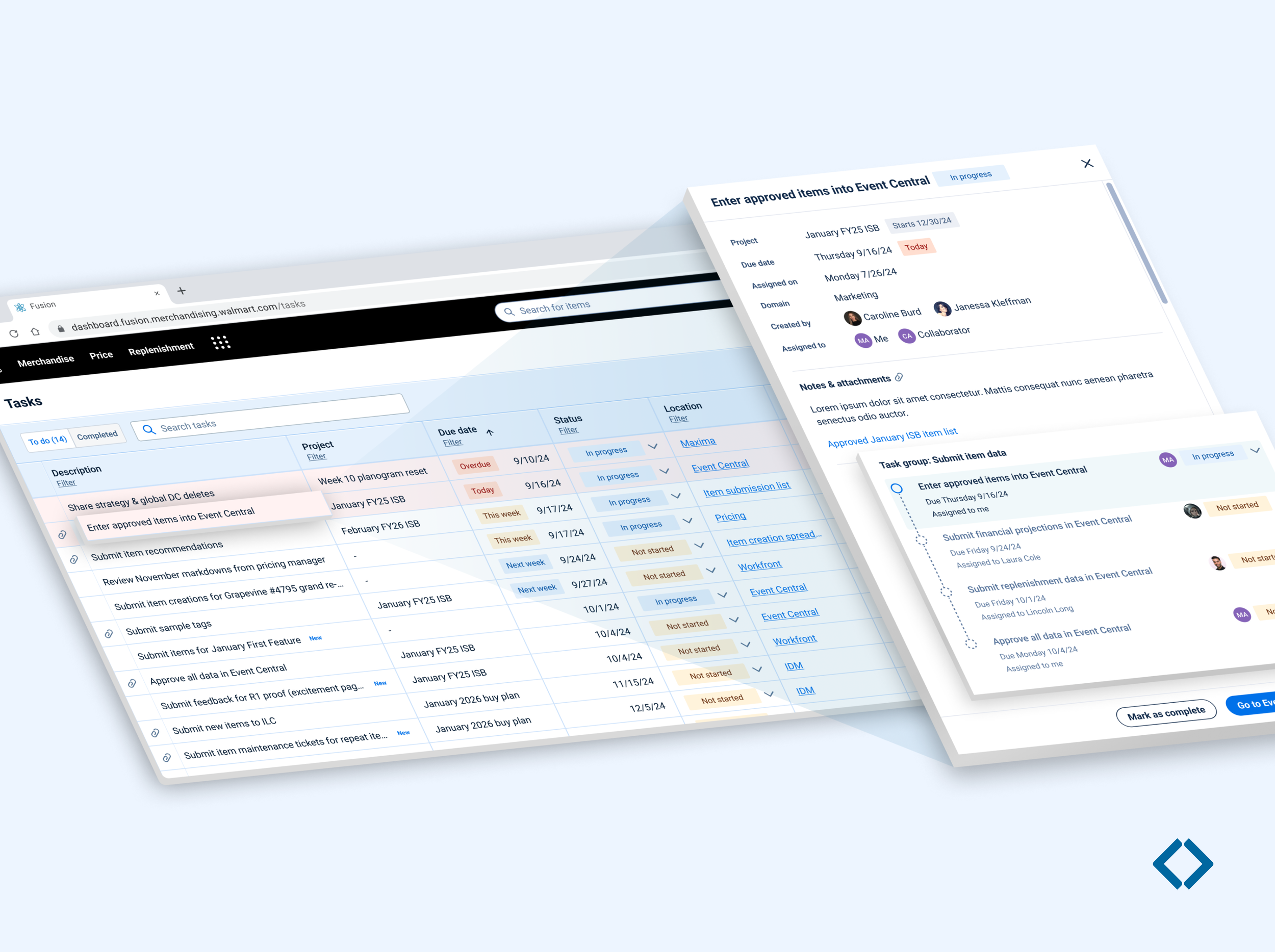 Sam's Club Task Management System