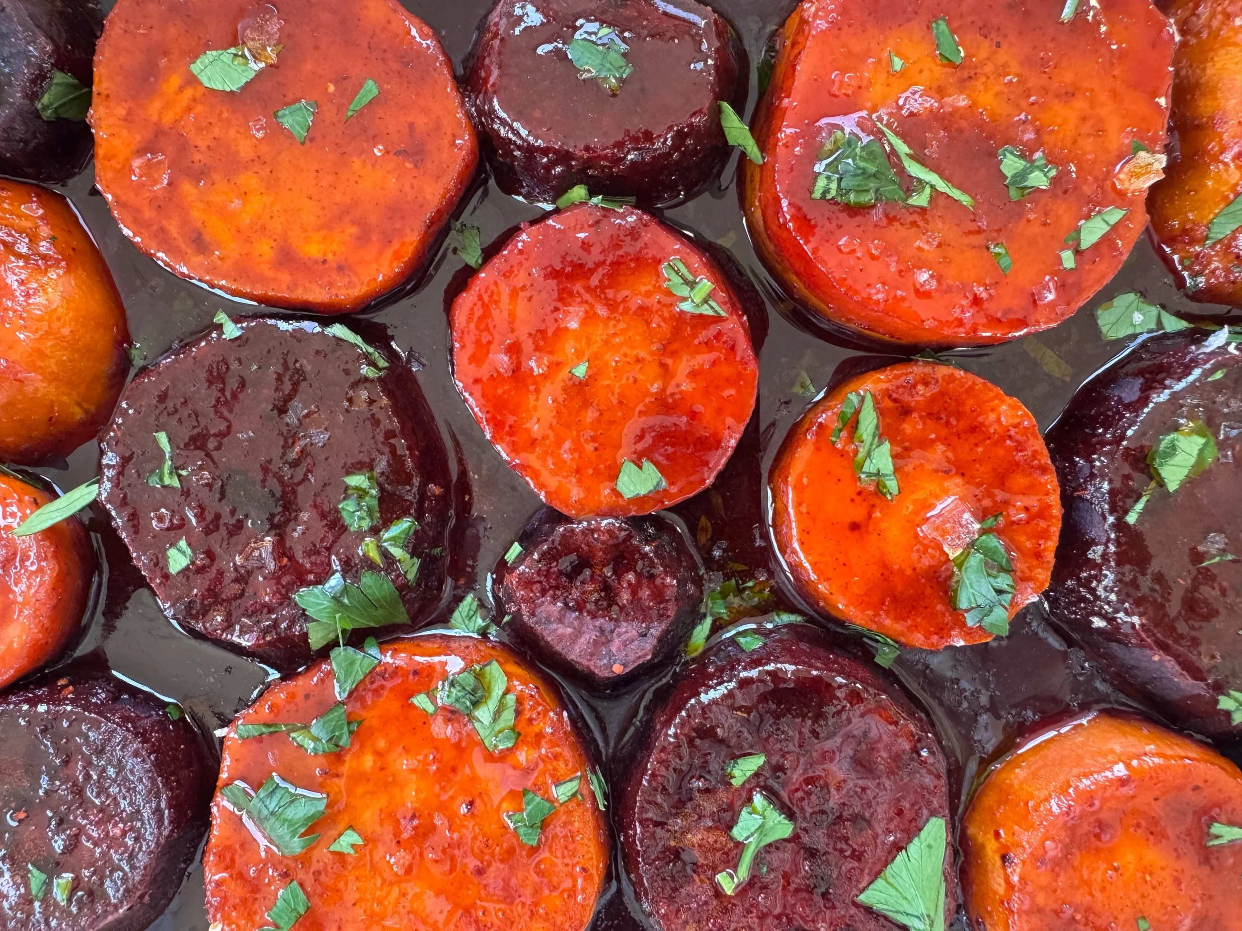 Harissa-Honey Sweet Potatoes