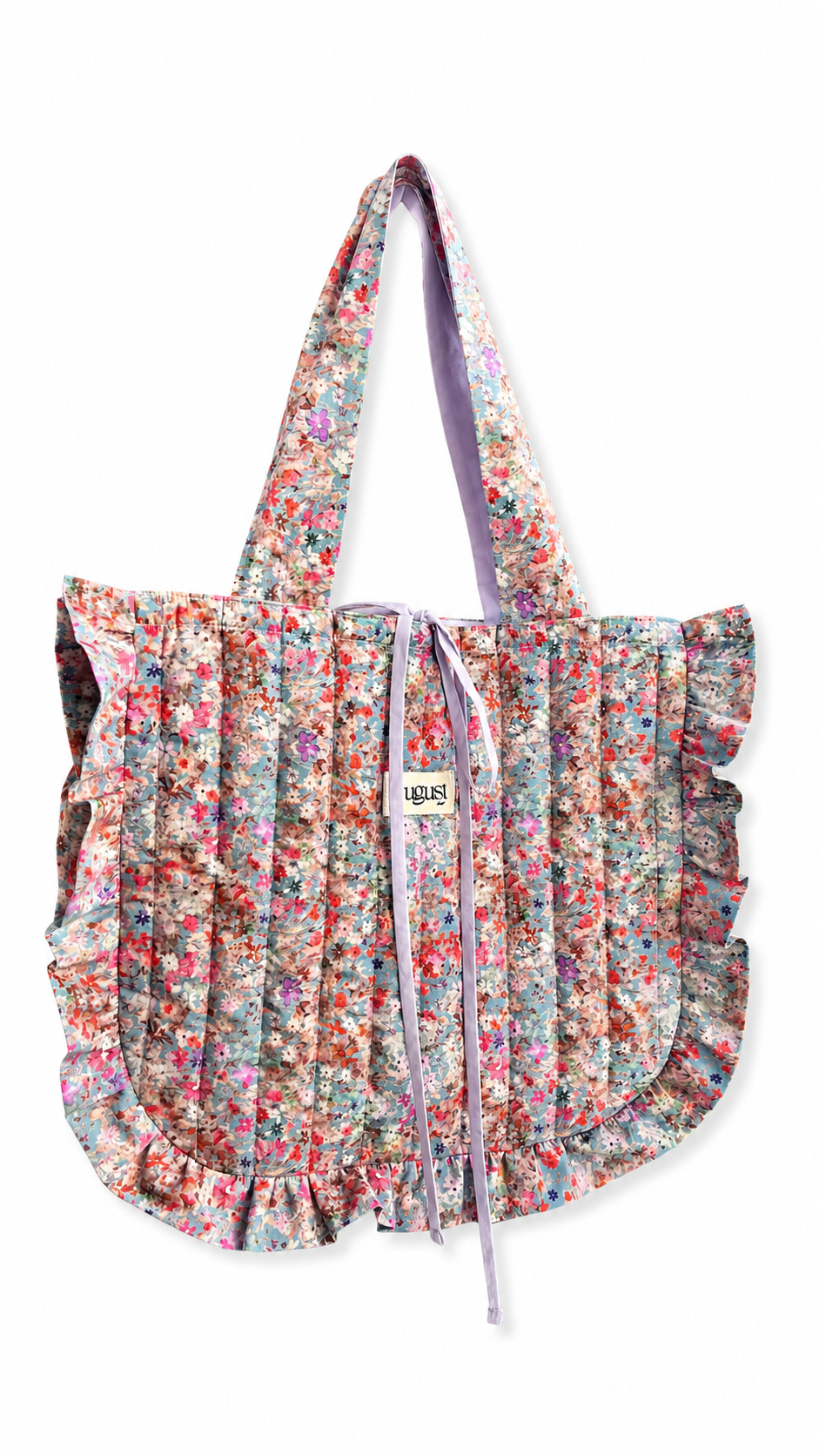 RUFFLE TOTE BAG