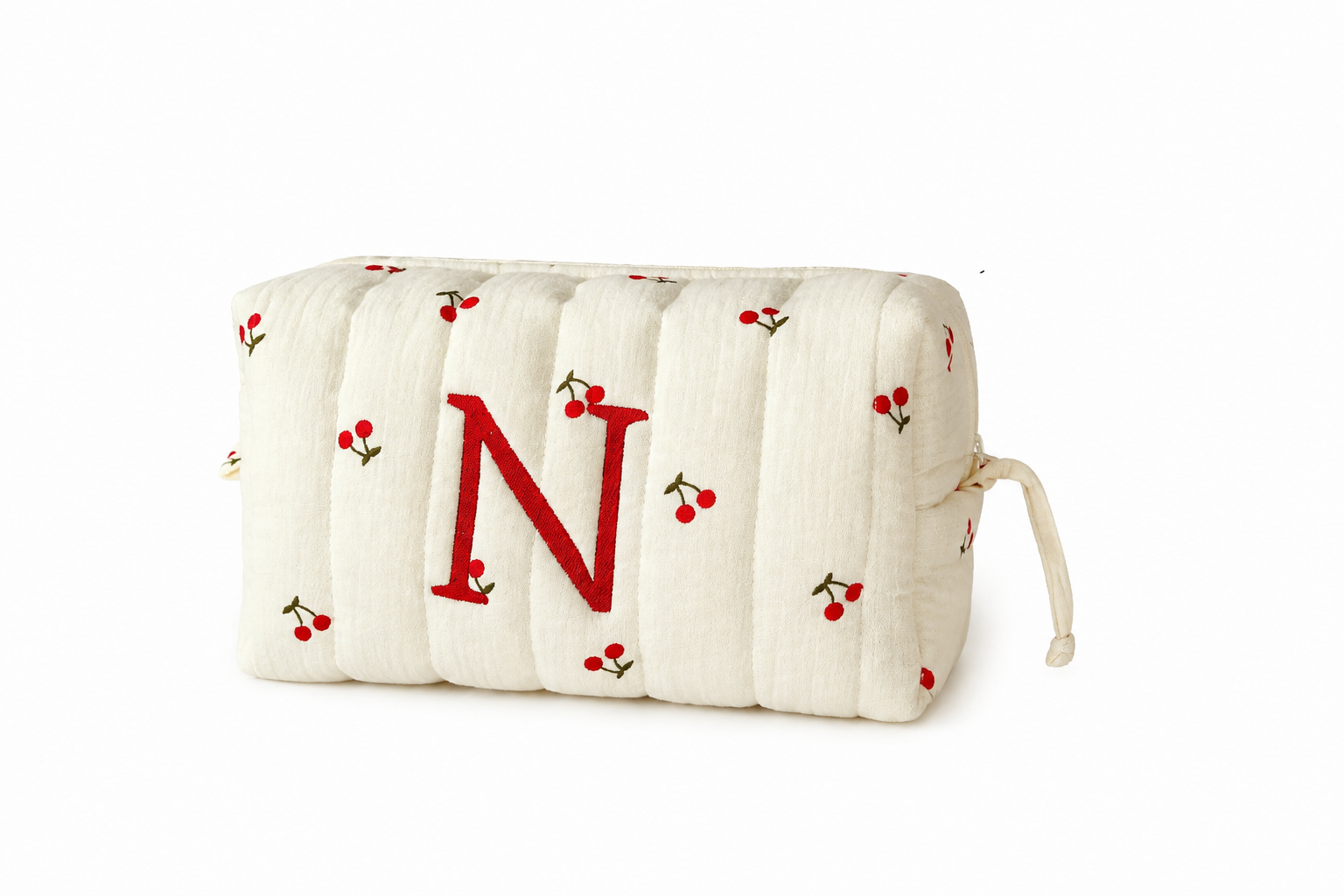 BOXY BAG CHERRY BORDADA