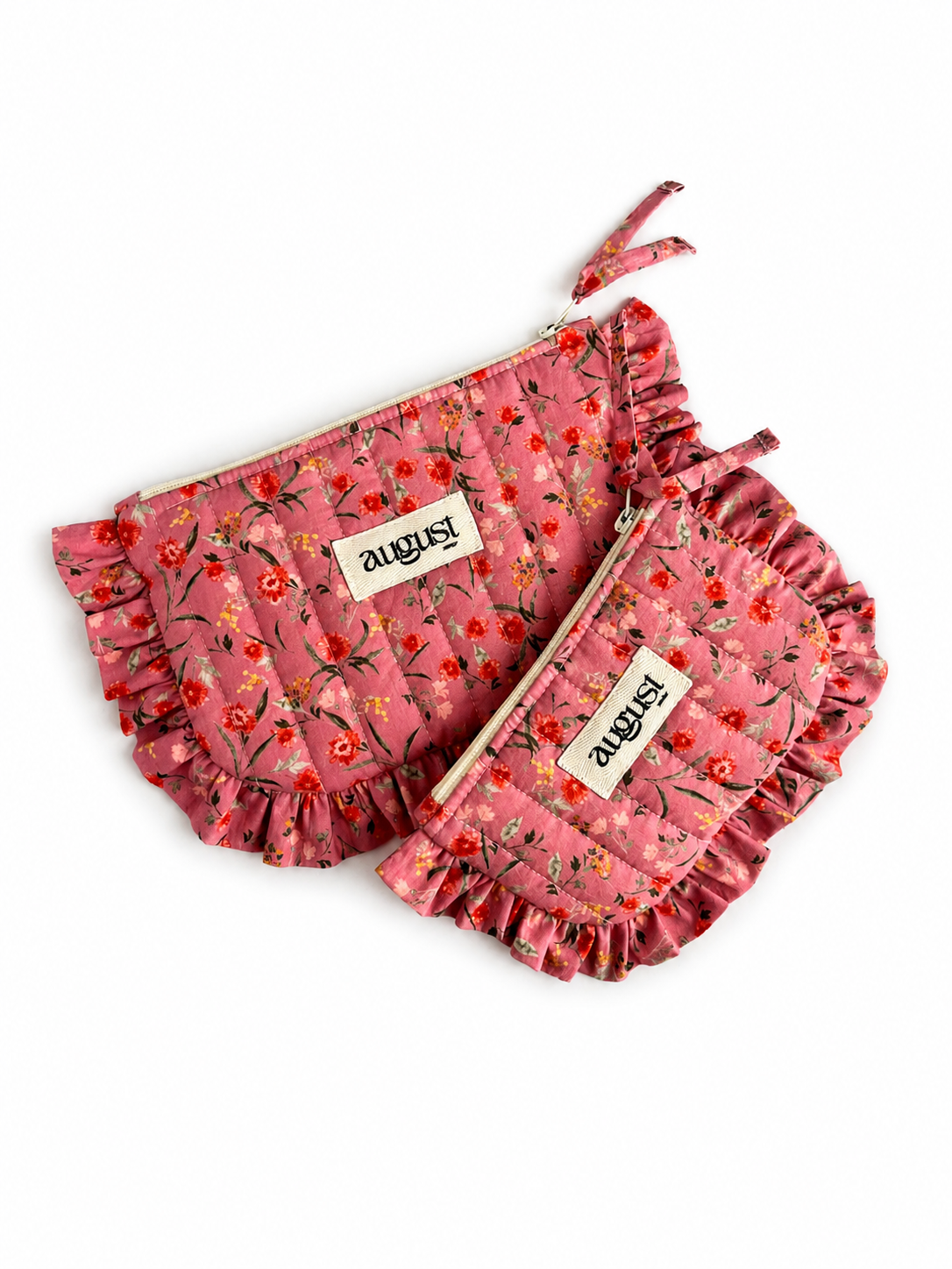 RUFFLE FLAT POUCH (SET DE 2) - MOTHER´S DAY EDITION