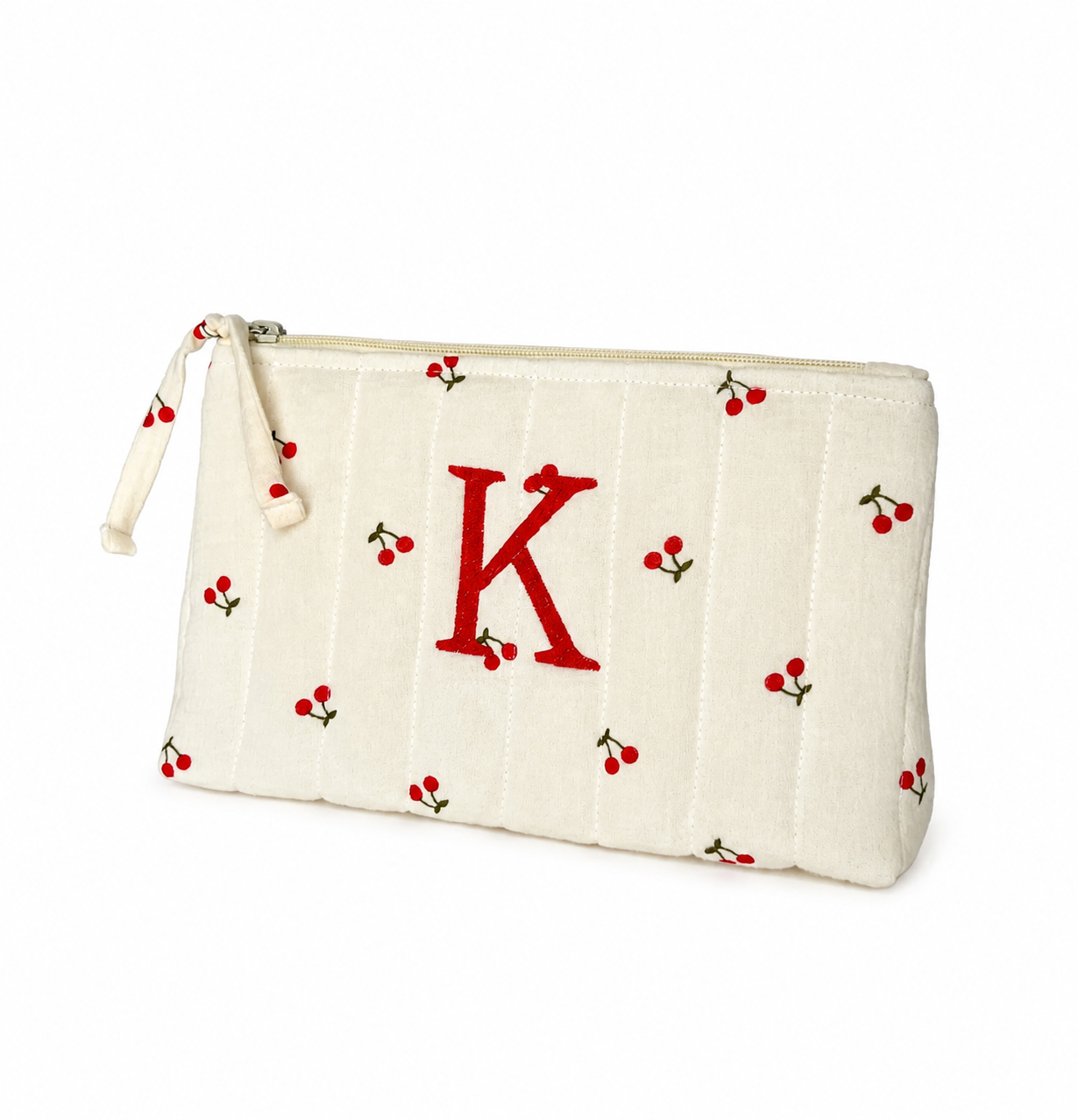 VANITY BAG CHERRY BORDADA