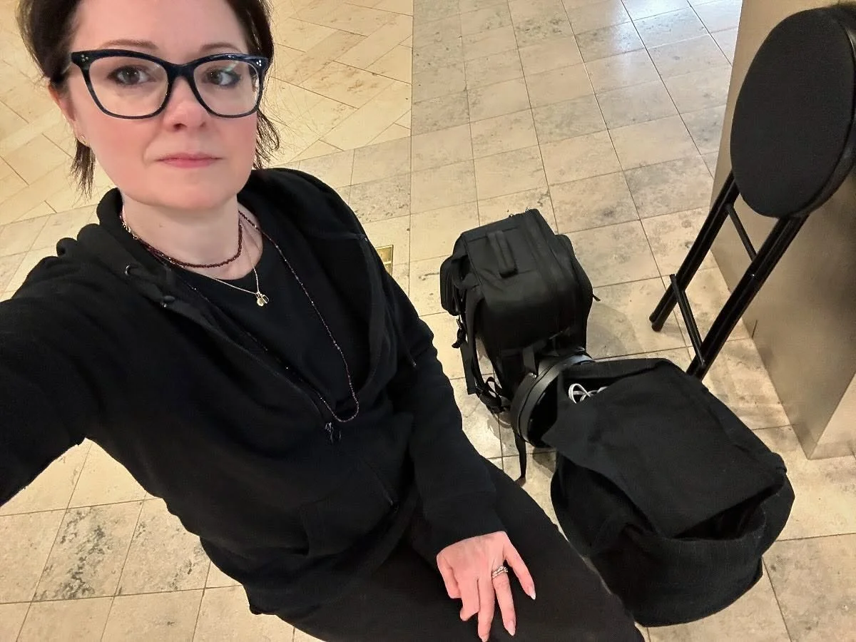 I think possibly the earliest morning of my career so I wanted to document it. Woke up at 2am for a 4am call. I used to do 4:30 at my old news station but i was right down the street so didn&rsquo;t have to wake up nearly as early. I did it people, w