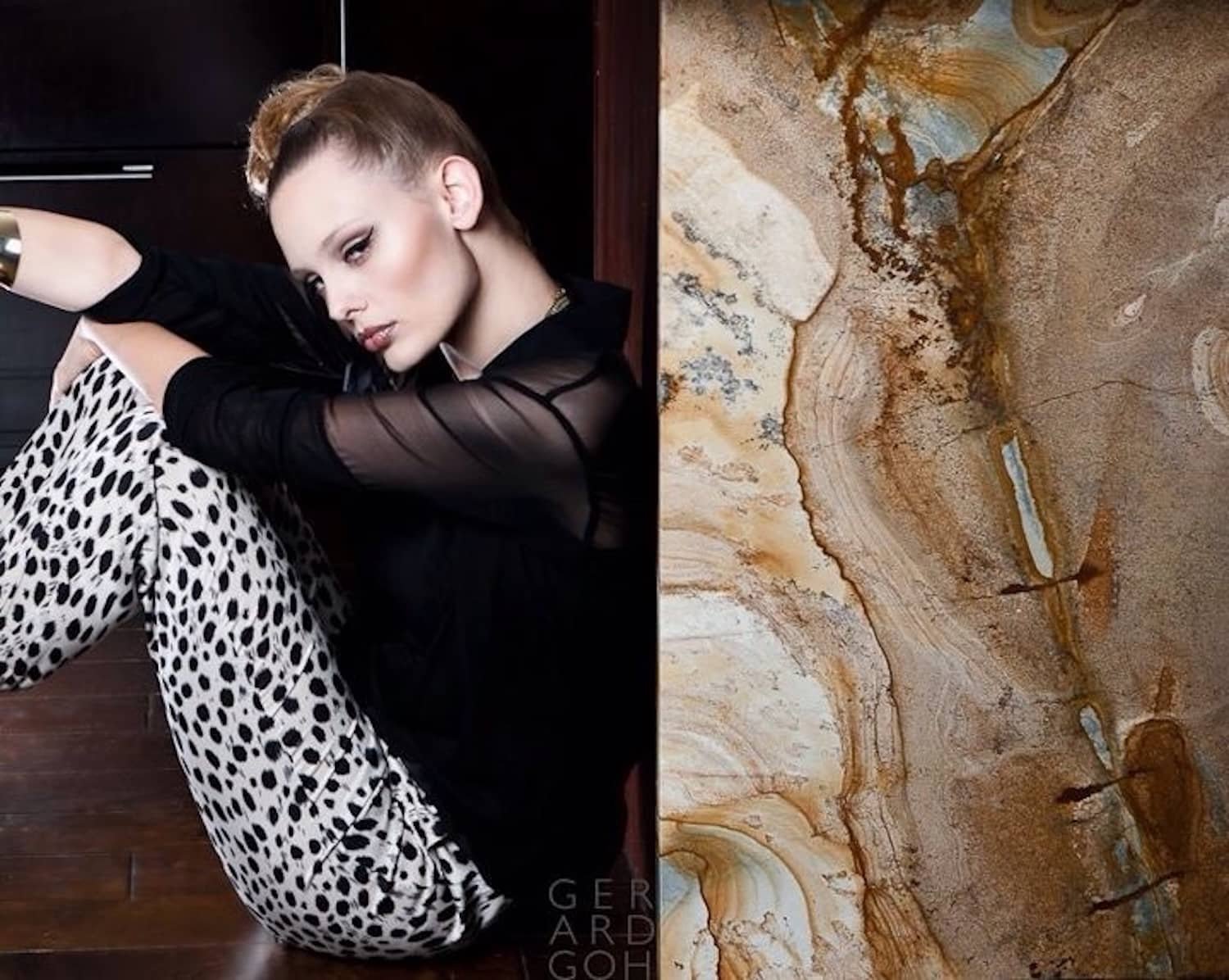 Boston Makeup and Hair for Luxe Magazine with Allied Stone