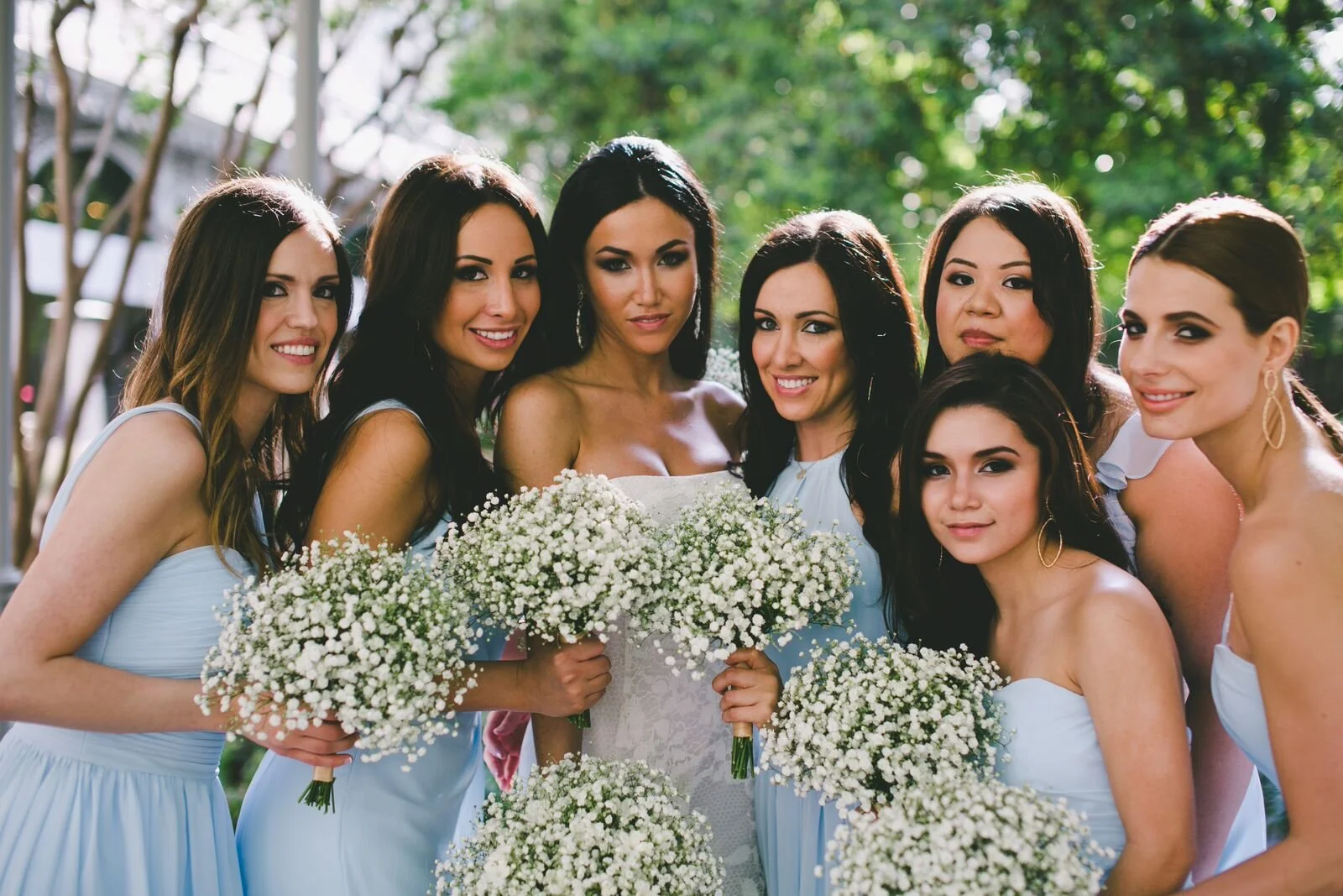 Boston Bridal Makeup and Hair - Bride with her Girls