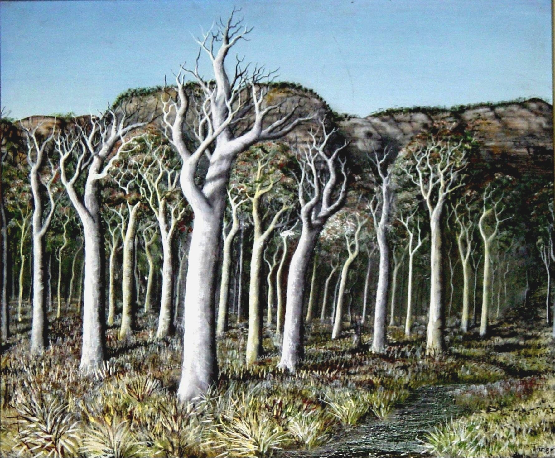 Edge of Dieback
acrylic on hardboard
80 x 60 cm