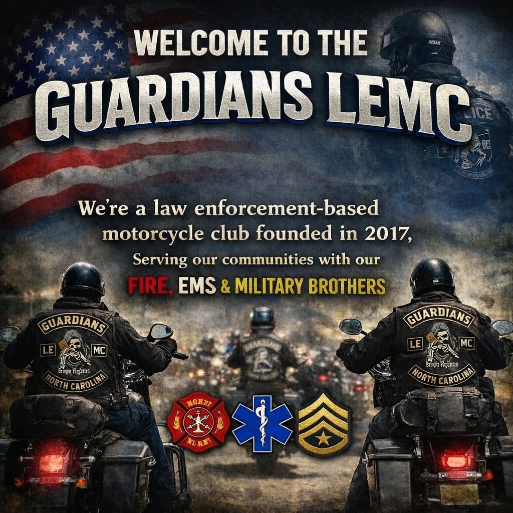 We want to welcome everyone to our new Guardians Facebook and Instagram pages. On this page you will get news from our National Chapter. We are wising everyone a safe Happy and Healthy New Year. Ride Safe.