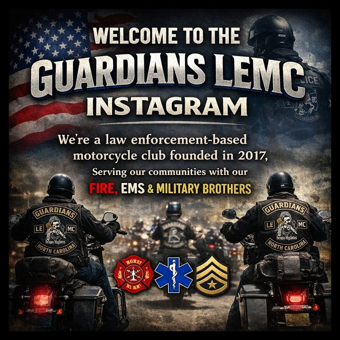 Welcome to the new National Instagram account for Guardians Law Enforcement Motorcycle Club.