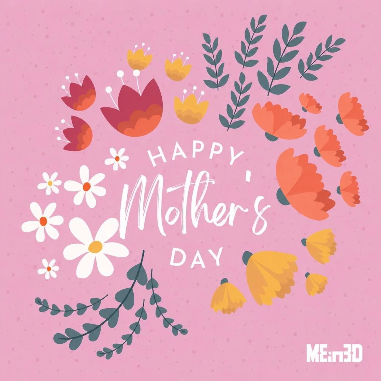 Happy Mother&rsquo;s Day to all the amazing moms out there. 💐
Thank you for the love, support, strength, and sacrifices you make every single day. Today we celebrate you. ❤️

Wishing everyone a beautiful Mother&rsquo;s Day from MEin3D. 🌸

#MothersD