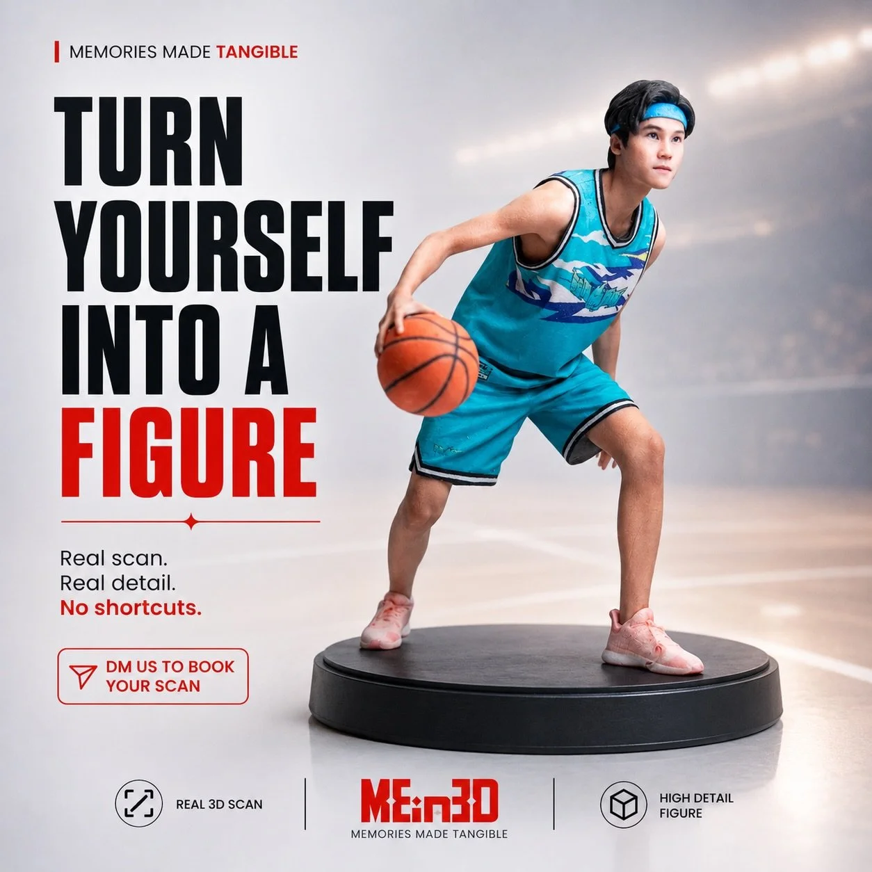 Turn yourself into a figure.

This isn&rsquo;t a generic model, it&rsquo;s you, captured through a real 3D scan with every detail preserved.

No shortcuts. No guesswork. Just accuracy.

DM us to book your scan. 📥

#MEin3D #3DScan #CustomFigure #Bask