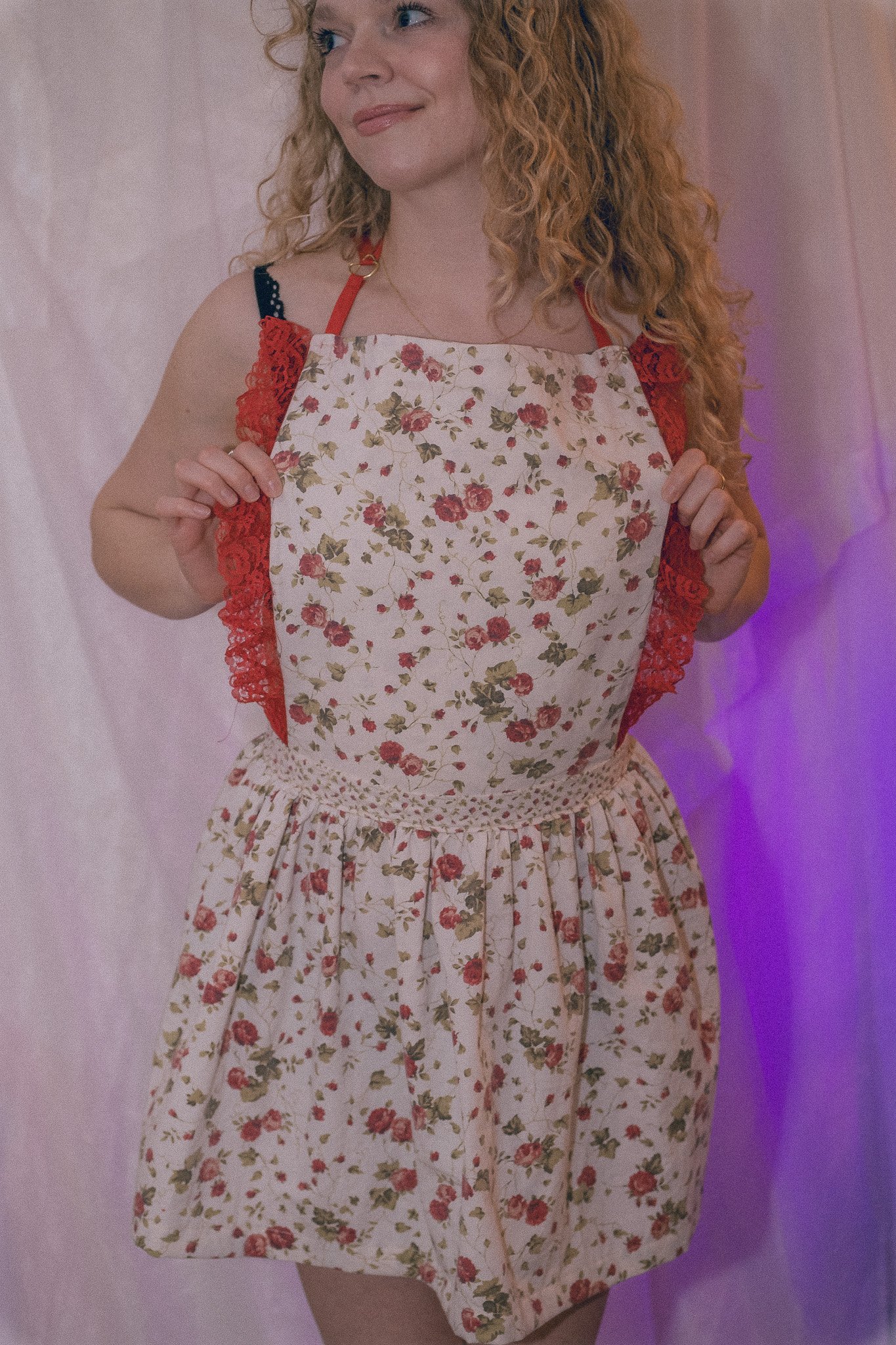 Rosy Posy Full Apron