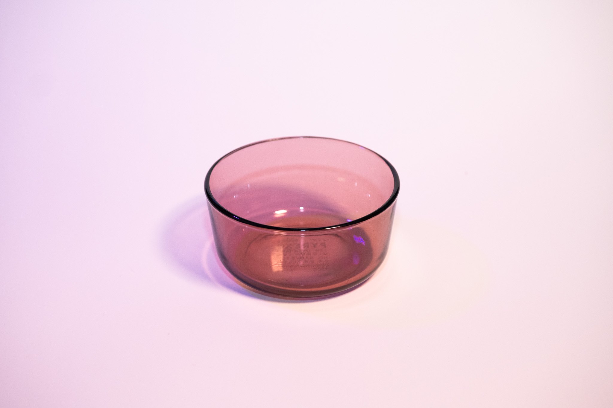 Pink Pyrex Bowl