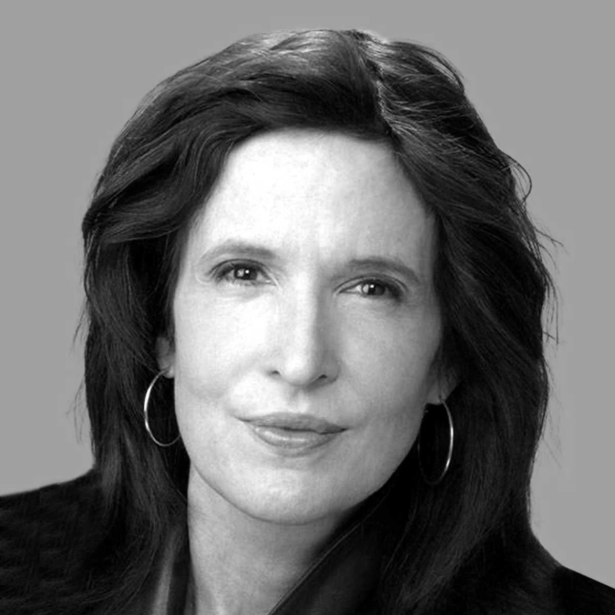 Black and white headshot of Katrina van den Heuvel.