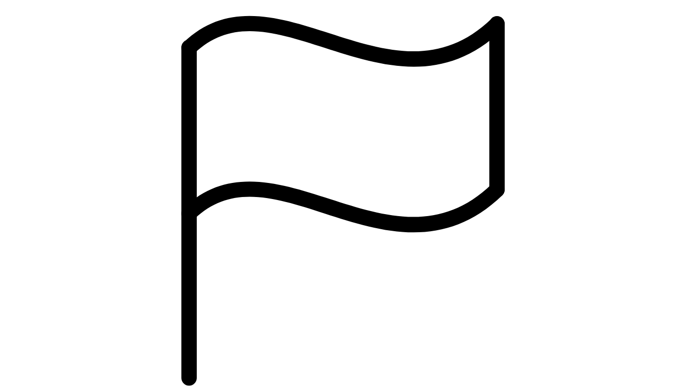 Utility flag graphic