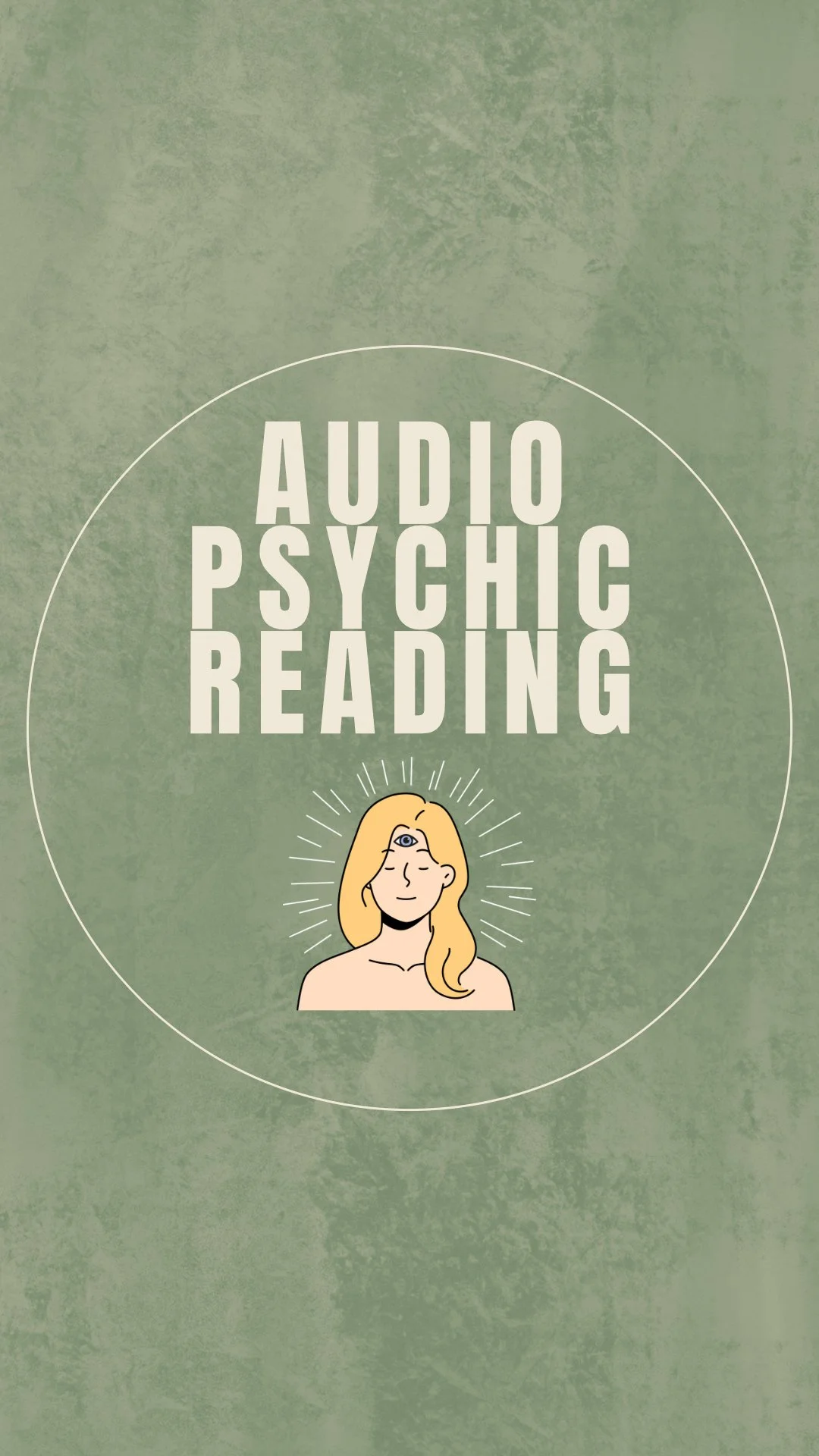 Audio Psychic Reading - Emailed (up to 14 day turnaround)