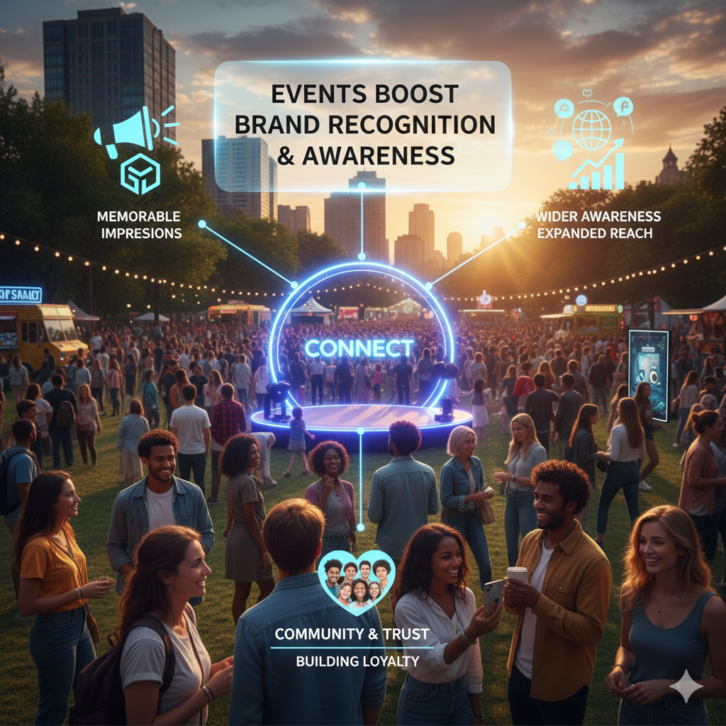 How Events Help with Brand Recognition and Awareness