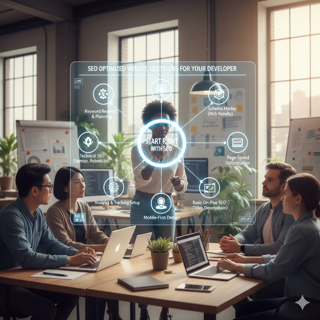 Things You Should Ask Your Web Developer to Do to Ensure Your Website is SEO Optimised from the Start