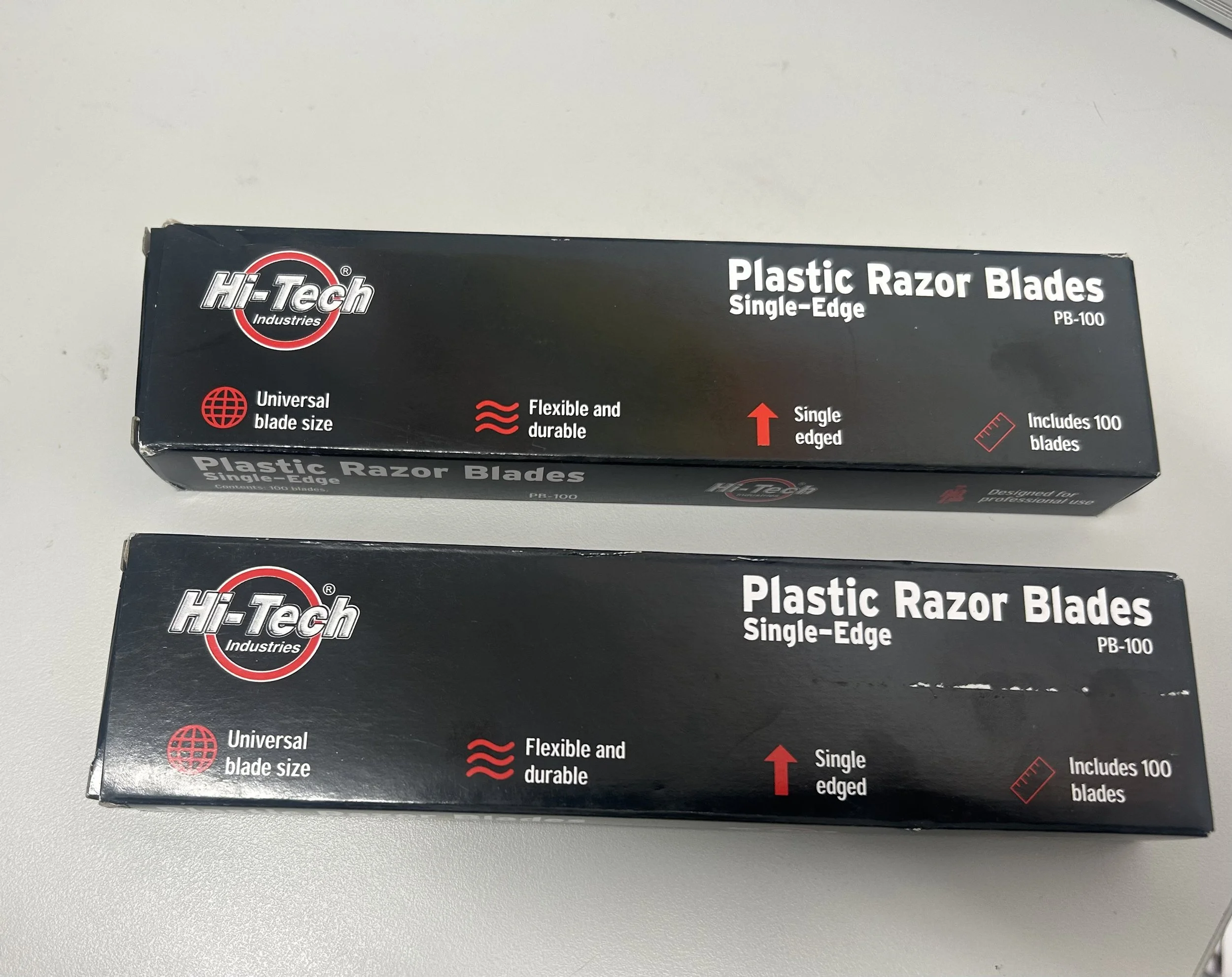 HI-TECH Plastic Razor blades