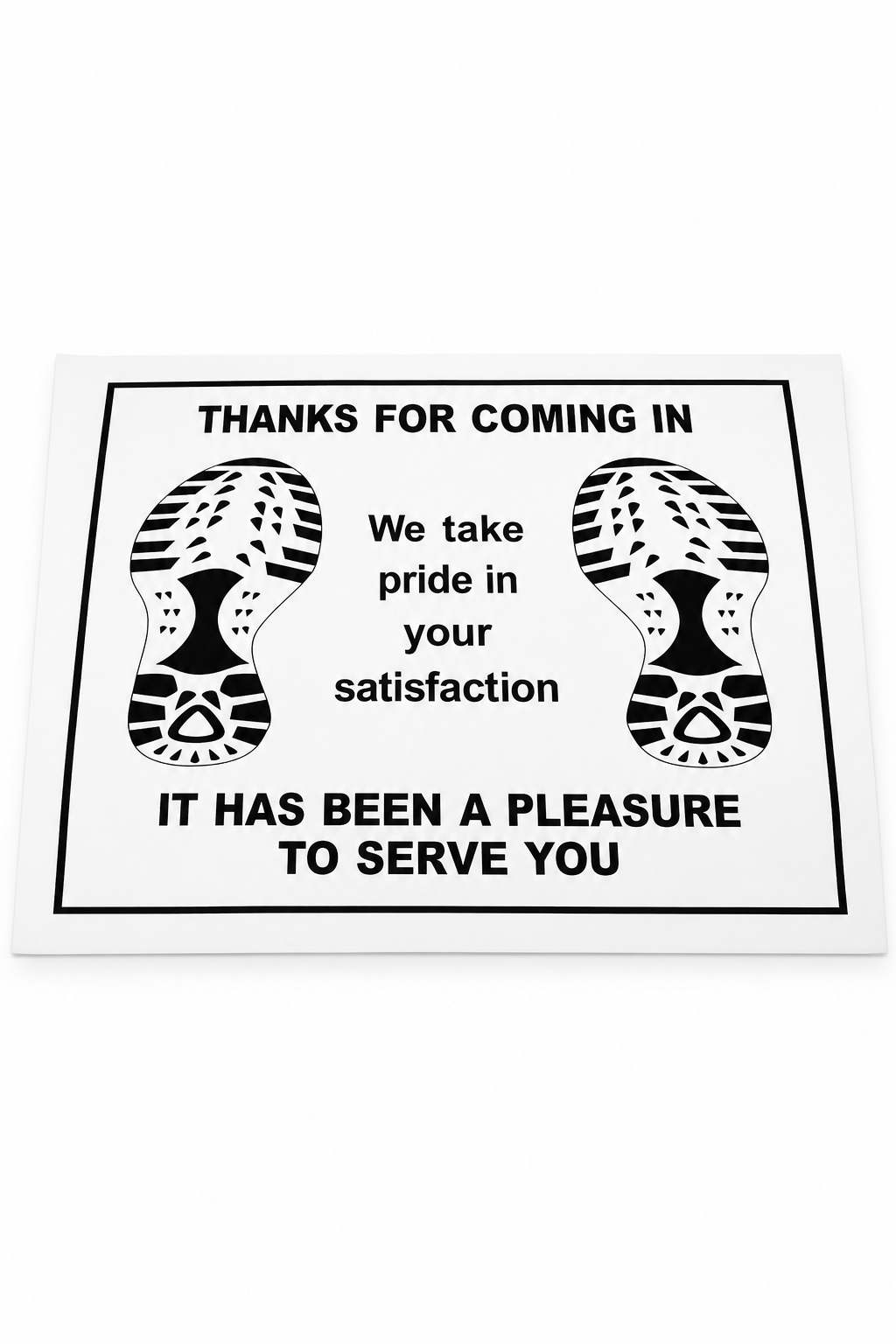 Paper Floor Mats Made in USA